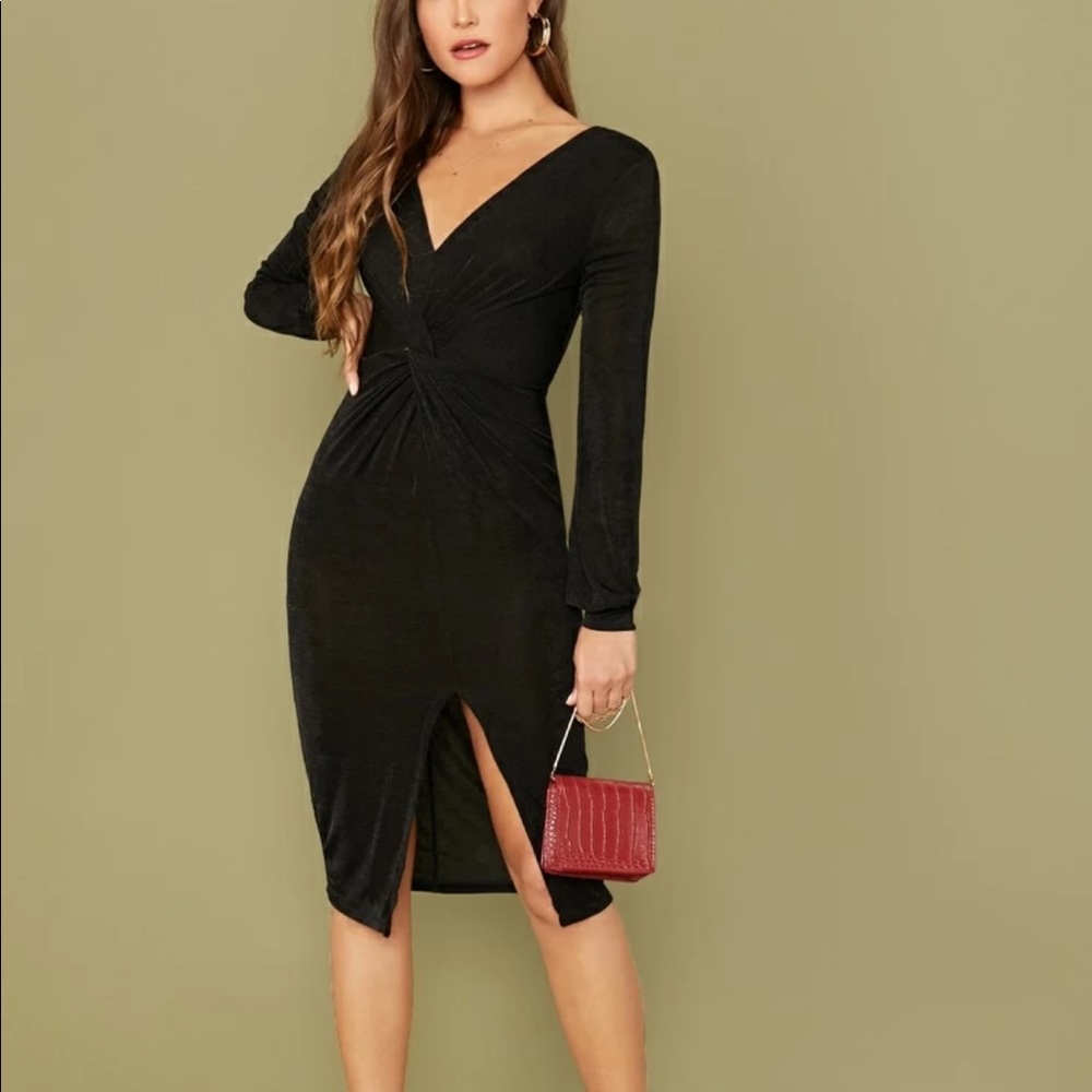 NWOT shimmery slinky holiday dress